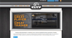 Desktop Screenshot of nwelitebasketball.com