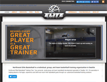 Tablet Screenshot of nwelitebasketball.com